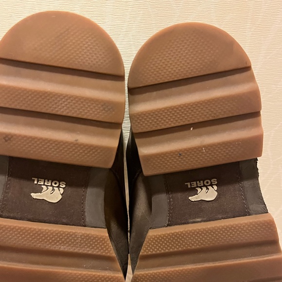 Sorel Brown Leather Ankle Boots - Picture 11 of 12